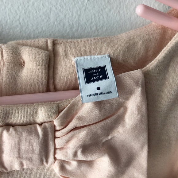 Janie and Jack | Ruffle Bow Top w Tweed Skirt - Picture 3 of 10